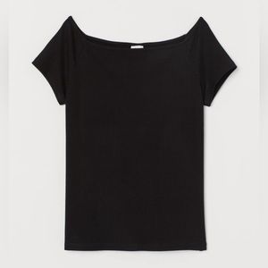 Boat-neck Jersey Top (set of 2)